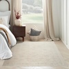 image:imageNourison Home Outlines Ivory Mocha 6 x 9 Area Rug  Easy Clean Non Shedding Bed Room Living Room Dining Room Kitchen 6 x 9Ivory Grey