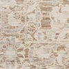 image:imageNourison Home Outlines Ivory Mocha 6 x 9 Area Rug  Easy Clean Non Shedding Bed Room Living Room Dining Room Kitchen 6 x 9Ivory Mocha