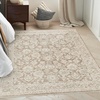 image:imageNourison Home Outlines Ivory Mocha 6 x 9 Area Rug  Easy Clean Non Shedding Bed Room Living Room Dining Room Kitchen 6 x 9Ivory Mocha
