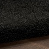 image:imageNourison Home Pacific Shag Black 53 x 73 Area Rug  Easy Clean Non Shedding Bed Room Living Room Dining Room Kitchen 5 x 7