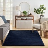 image:imageNourison Home Pacific Shag Navy 53 x 73 Area Rug  Easy Clean Non Shedding Bed Room Living Room Dining Room Kitchen 5 x 7Navy