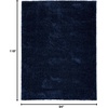image:imageNourison Home Pacific Shag Navy 53 x 73 Area Rug  Easy Clean Non Shedding Bed Room Living Room Dining Room Kitchen 5 x 7Navy