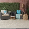 image:imageNourison Home Palamos Cream 6 x 9 Area Rug  Easy Clean Non Shedding Bed Room Living Room Dining Room Kitchen 6 x 9Cream