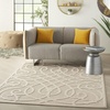 image:imageNourison Home Palamos Cream 6 x 9 Area Rug  Easy Clean Non Shedding Bed Room Living Room Dining Room Kitchen 6 x 9Cream