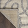 image:imageNourison Home Palamos Cream 6 x 9 Area Rug  Easy Clean Non Shedding Bed Room Living Room Dining Room Kitchen 6 x 9Cream Grey