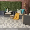 image:imageNourison Home Palamos Cream 6 x 9 Area Rug  Easy Clean Non Shedding Bed Room Living Room Dining Room Kitchen 6 x 9Cream Grey