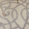 image:imageNourison Home Palamos Cream 6 x 9 Area Rug  Easy Clean Non Shedding Bed Room Living Room Dining Room Kitchen 6 x 9Cream Grey