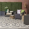 image:imageNourison Home Palamos Cream 6 x 9 Area Rug  Easy Clean Non Shedding Bed Room Living Room Dining Room Kitchen 6 x 9Grey