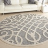 image:imageNourison Home Palamos Cream 6 x 9 Area Rug  Easy Clean Non Shedding Bed Room Living Room Dining Room Kitchen 6 x 9Grey