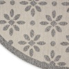 image:imageNourison Home Palamos Cream 8 x Round Area Rug  Easy Clean Non Shedding Bed Room Living Room Dining Room Kitchen 8 x Round Cream