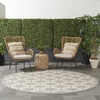 image:imageNourison Home Palamos Cream 8 x Round Area Rug  Easy Clean Non Shedding Bed Room Living Room Dining Room Kitchen 8 x Round Cream