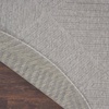 image:imageNourison Home Palamos IndoorOutdoor Light Grey 710 x Round Area Rug Easy Cleaning Non Shedding Bed Room Living Room Dining Room Deck Backyard Patio 8 RoundLight Grey