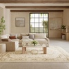 image:imageNourison Home Pardis Ivory Beige 53 x 7 Area Rug  Easy Clean Non Shedding Bed Room Living Room Dining Room Kitchen 5 x 7Ivory Beige
