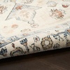 image:imageNourison Home Pardis Ivory Taupe 4 x 6 Area Rug  Easy Clean Non Shedding Bed Room Living Room Dining Room Kitchen 4 x 6Blue Taupe