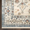 image:imageNourison Home Pardis Ivory Taupe 4 x 6 Area Rug  Easy Clean Non Shedding Bed Room Living Room Dining Room Kitchen 4 x 6Blue Taupe