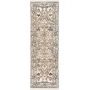 image:imageNourison Home Pardis Ivory Taupe 4 x 6 Area Rug  Easy Clean Non Shedding Bed Room Living Room Dining Room Kitchen 4 x 6Blue Taupe