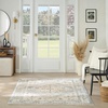 image:imageNourison Home Pardis Ivory Taupe 4 x 6 Area Rug  Easy Clean Non Shedding Bed Room Living Room Dining Room Kitchen 4 x 6Blue Taupe