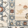 image:imageNourison Home Pardis Ivory Taupe 4 x 6 Area Rug  Easy Clean Non Shedding Bed Room Living Room Dining Room Kitchen 4 x 6Blue Taupe