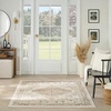 image:imageNourison Home Pardis Ivory Taupe 4 x 6 Area Rug  Easy Clean Non Shedding Bed Room Living Room Dining Room Kitchen 4 x 6Ivory Taupe