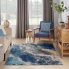 image:imageNourison Home Passion Blue Multicolor 53 x 73 Area Rug  Easy Clean Non Shedding Bed Room Living Room Dining Room Kitchen 5 x 7Blue Multicolor