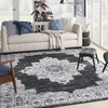 image:imageNourison Home Passion Fuchsia 110 x 210 Area Rug  Easy Clean Non Shedding Bed Room Living Room Dining Room Kitchen 2 x 3Black Ivory