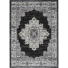image:imageNourison Home Passion Fuchsia 110 x 210 Area Rug  Easy Clean Non Shedding Bed Room Living Room Dining Room Kitchen 2 x 3Black Ivory