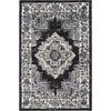 image:imageNourison Home Passion Fuchsia 110 x 210 Area Rug  Easy Clean Non Shedding Bed Room Living Room Dining Room Kitchen 2 x 3Black Ivory