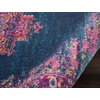 image:imageNourison Home Passion Fuchsia 110 x 210 Area Rug  Easy Clean Non Shedding Bed Room Living Room Dining Room Kitchen 2 x 3Blue