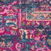 image:imageNourison Home Passion Fuchsia 110 x 210 Area Rug  Easy Clean Non Shedding Bed Room Living Room Dining Room Kitchen 2 x 3Blue