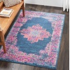 image:imageNourison Home Passion Fuchsia 110 x 210 Area Rug  Easy Clean Non Shedding Bed Room Living Room Dining Room Kitchen 2 x 3Blue