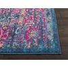 image:imageNourison Home Passion Fuchsia 110 x 210 Area Rug  Easy Clean Non Shedding Bed Room Living Room Dining Room Kitchen 2 x 3Blue