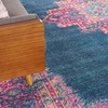image:imageNourison Home Passion Fuchsia 110 x 210 Area Rug  Easy Clean Non Shedding Bed Room Living Room Dining Room Kitchen 2 x 3Blue
