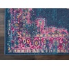 image:imageNourison Home Passion Fuchsia 110 x 210 Area Rug  Easy Clean Non Shedding Bed Room Living Room Dining Room Kitchen 2 x 3Blue
