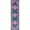 image:imageNourison Home Passion Fuchsia 110 x 210 Area Rug  Easy Clean Non Shedding Bed Room Living Room Dining Room Kitchen 2 x 3Blue