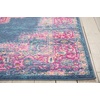 image:imageNourison Home Passion Fuchsia 110 x 210 Area Rug  Easy Clean Non Shedding Bed Room Living Room Dining Room Kitchen 2 x 3Blue