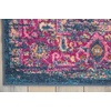 image:imageNourison Home Passion Fuchsia 110 x 210 Area Rug  Easy Clean Non Shedding Bed Room Living Room Dining Room Kitchen 2 x 3Blue
