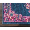 image:imageNourison Home Passion Fuchsia 110 x 210 Area Rug  Easy Clean Non Shedding Bed Room Living Room Dining Room Kitchen 2 x 3Blue