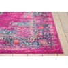 image:imageNourison Home Passion Fuchsia 110 x 210 Area Rug  Easy Clean Non Shedding Bed Room Living Room Dining Room Kitchen 2 x 3Fuchsia
