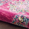 image:imageNourison Home Passion Fuchsia 110 x 210 Area Rug  Easy Clean Non Shedding Bed Room Living Room Dining Room Kitchen 2 x 3Fuchsia