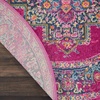 image:imageNourison Home Passion Fuchsia 110 x 210 Area Rug  Easy Clean Non Shedding Bed Room Living Room Dining Room Kitchen 2 x 3Fuchsia