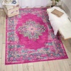 image:imageNourison Home Passion Fuchsia 110 x 210 Area Rug  Easy Clean Non Shedding Bed Room Living Room Dining Room Kitchen 2 x 3Fuchsia