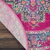 image:imageNourison Home Passion Fuchsia 110 x 210 Area Rug  Easy Clean Non Shedding Bed Room Living Room Dining Room Kitchen 2 x 3Fuchsia