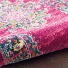 image:imageNourison Home Passion Fuchsia 110 x 210 Area Rug  Easy Clean Non Shedding Bed Room Living Room Dining Room Kitchen 2 x 3Fuchsia
