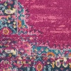 image:imageNourison Home Passion Fuchsia 110 x 210 Area Rug  Easy Clean Non Shedding Bed Room Living Room Dining Room Kitchen 2 x 3Fuchsia