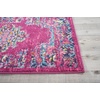 image:imageNourison Home Passion Fuchsia 110 x 210 Area Rug  Easy Clean Non Shedding Bed Room Living Room Dining Room Kitchen 2 x 3Fuchsia