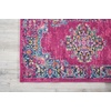 image:imageNourison Home Passion Fuchsia 110 x 210 Area Rug  Easy Clean Non Shedding Bed Room Living Room Dining Room Kitchen 2 x 3Fuchsia