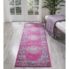 image:imageNourison Home Passion Fuchsia 110 x 210 Area Rug  Easy Clean Non Shedding Bed Room Living Room Dining Room Kitchen 2 x 3Fuchsia