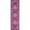 image:imageNourison Home Passion Fuchsia 110 x 210 Area Rug  Easy Clean Non Shedding Bed Room Living Room Dining Room Kitchen 2 x 3Fuchsia