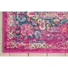 image:imageNourison Home Passion Fuchsia 110 x 210 Area Rug  Easy Clean Non Shedding Bed Room Living Room Dining Room Kitchen 2 x 3Fuchsia