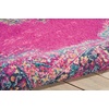 image:imageNourison Home Passion Fuchsia 110 x 210 Area Rug  Easy Clean Non Shedding Bed Room Living Room Dining Room Kitchen 2 x 3Fuchsia